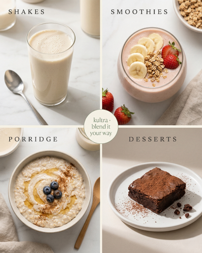 Kultra goat whey protein powder recipe ideas