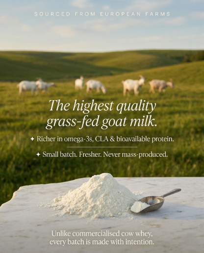 Grass fed goat milk powder from European farms